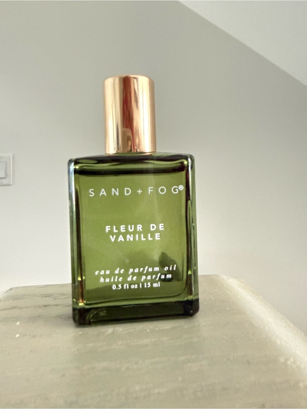 Sand + Fog Fleur de Vanille Eau de Parfum Oil - Green